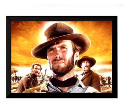 Quadro Filme Tres Homens Em Conflito Poster Moldurado Quadro Filme Tres Homens Em Conflito Poster Moldurado