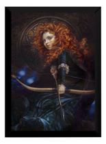 Quadro Filme Valente Disney Arte Poster Com Moldura Quadro Filme Valente Disney Arte Poster Com Moldura