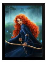 Quadro Filme Valente Disney Arte Poster Moldurado Quadro Filme Valente Disney Arte Poster Moldurado