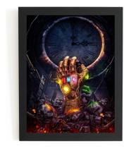 Quadro Filme Vingadores Guerra Infinita Thanos Avengers