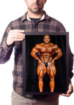 Quadro Fisiculturista Big Ramy Mr. Olympia Decorção