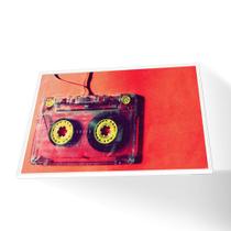 Quadro Fita K7 Vinil Sem Vidro