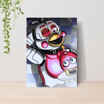 Quadro Five Nights at Freddy s FNAF A4 Placa MDF 07 Quadro Five Nights at Freddy s FNAF A4 Placa MDF 07