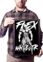 Quadro Flex Wheeler Motivação Decoração Ct Academia