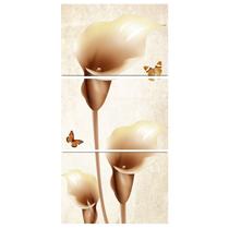 Quadro Flor Copo de Leite para Sala Natureza Quarto Lindo