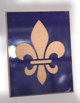 Quadro flor de lis Quadro flor de lis