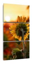 Quadro Flor Girassol Nascer Do Sol Vertical Em Tecido Quadro Flor Girassol Nascer Do Sol Vertical Em Tecido