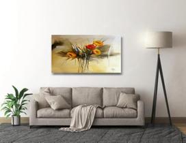 Quadro Floral Abstrato Quadro Floral Abstrato