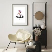 Quadro Floral Saudade - 60X48Cm