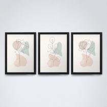 Quadro Flores Abstratas 12