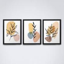 Quadro Flores Abstratas 46 Quadro Flores Abstratas 46