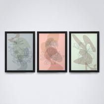 Quadro Flores Abstratas 51