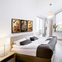 Quadro Flores Abstrato Decorar Casas Sala Cozinha Quarto