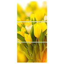 Quadro Flores Amarela Decorativo Parede Sala natureza Quarto