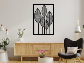Quadro Folhagem Grande De Parede Quarto Decorativo Enfeite