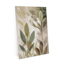 Quadro Folhas Verdes Soft Green Cores Neutras 150x100 Cm Grande Para Hall e Sala- Bimper Quadros Quadro Folhas Verdes Soft Green Cores Neutras 150x100 Cm Grande Para Hall e Sala- Bimper Quadros