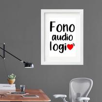 Quadro Fonoaudiologia - 60x48cm Quadro Fonoaudiologia - 60x48cm