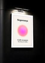 Quadro Força/Segurança com Vidro e Moldura Tam:A4 Quadro Força/Segurança com Vidro e Moldura Tam:A4
