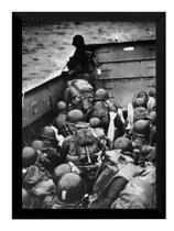 Quadro Foto Ataque Dia D Segunda Guerra Mundial História Quadro Foto Ataque Dia D Segunda Guerra Mundial História