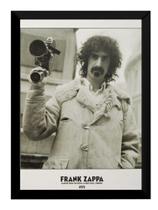 Quadro Foto Frank Zappa Poster Moldurado