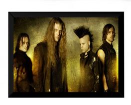 Quadro Foto Gothic Darkwave Banda Diary Of Dreams 42x29cm