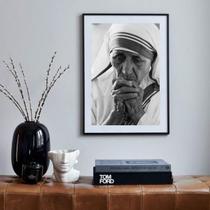 Quadro Foto Madre Teresa De Calcutá - 60X48Cm