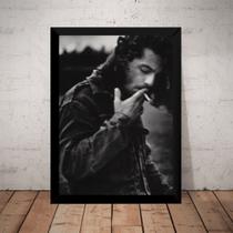 Quadro Foto Michael Hutchence Inxs Poster Com Moldura