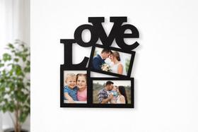 Quadro Foto Porta Retrato Amor Love 50x40 Decorativo 6mm Grosso Resistente
