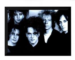 Quadro Foto Post Punk Goth Rock Banda The Cure 42x29cm