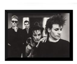 Quadro Foto Post Punk Goth Rock Bauhaus 42x29cm