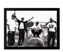 Quadro Foto Rara Dos Racionais Mcs Rap Hip Hop 42x29cm Quadro Foto Rara Dos Racionais Mcs Rap Hip Hop 42x29cm