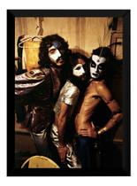 Quadro Foto Secos & Molhados Mpb Poster Moldurado