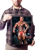 Quadro Foto Shawn Ray Fisiculturista Decoração Academia Quadro Foto Shawn Ray Fisiculturista Decoração Academia