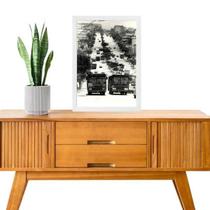 Quadro Fotografia Antiga Belo Horizonte Av as 33X24Cm Quadro Fotografia Antiga Belo Horizonte Av as 33X24Cm