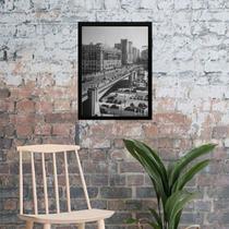 Quadro Fotografia Antiga de São Paulo 33x24cm - com vidro Quadro Fotografia Antiga de São Paulo 33x24cm - com vidro