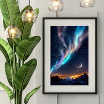 Quadro Fotografia Aurora Boreal - 60x48cm Quadro Fotografia Aurora Boreal - 60x48cm