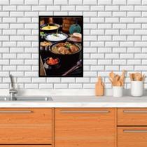 Quadro Fotografia Comida Mineira 33x24cm - com vidro