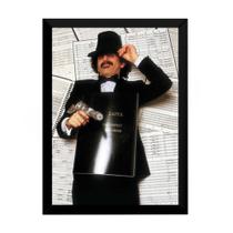 Quadro Fotografia Decoração Foto Rara Frank Zappa 42x29cm Quadro Fotografia Decoração Foto Rara Frank Zappa 42x29cm