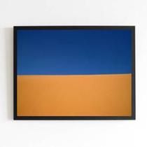 Quadro Fotografia Deserto 45X34Cm - Com Vidro Moldura Preta