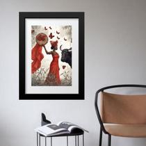Quadro Fotografia Orixá Iansã - 60X48Cm Quadro Fotografia Orixá Iansã - 60X48Cm