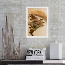 Quadro Fotografia Orixá Obaluaê 33x24cm - com vidro