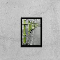 Quadro Fotografia Ponte Verde 33x24cm - com vidro