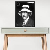 Quadro Fotografia Santos Dumont 45x34cm - com vidro Quadro Fotografia Santos Dumont 45x34cm - com vidro