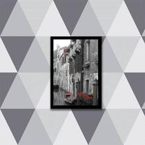 Quadro Fotografia Veneza 24x18cm Quadro Fotografia Veneza 24x18cm