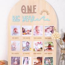 Quadro fotográfico Agkvw The Big One Surf de um ano com 12 meses