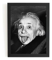 Quadro Fotografico Cientista Fisico Albert Einstein 42x29cm