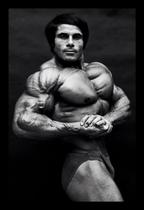 Quadro Franco Columbu Fisiculturista Academia 42x29cm Quadro Franco Columbu Fisiculturista Academia 42x29cm