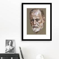 Quadro Freud Geométrico - 60x48cm