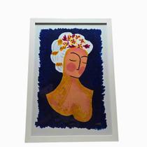 Quadro Frida Noite G - Cristovão Quadro Frida Noite G - Cristovão