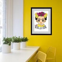 Quadro Fridinha Viva La Vida - 60X48Cm